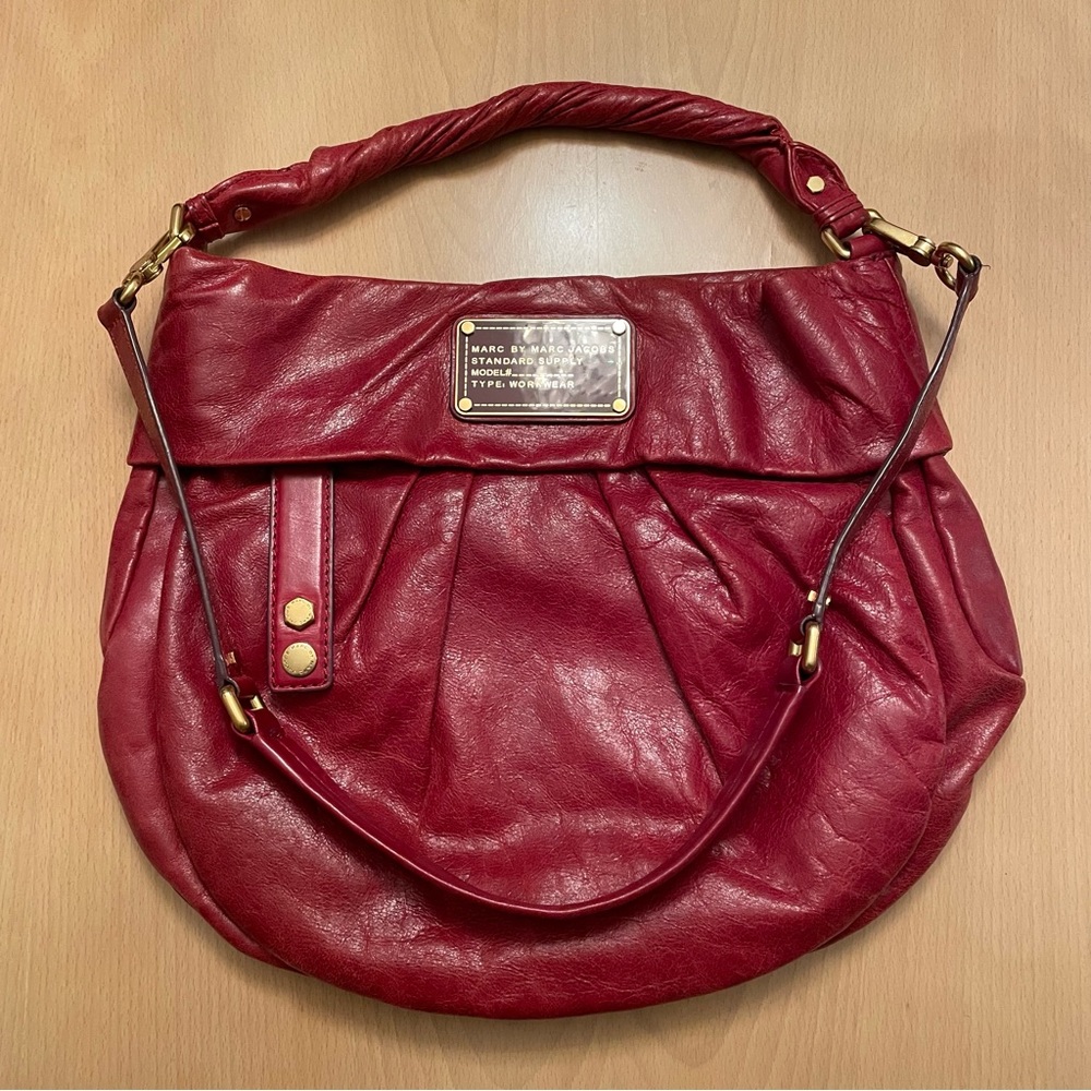 MARC BY MARC JACOBS Hobo Leather Bag